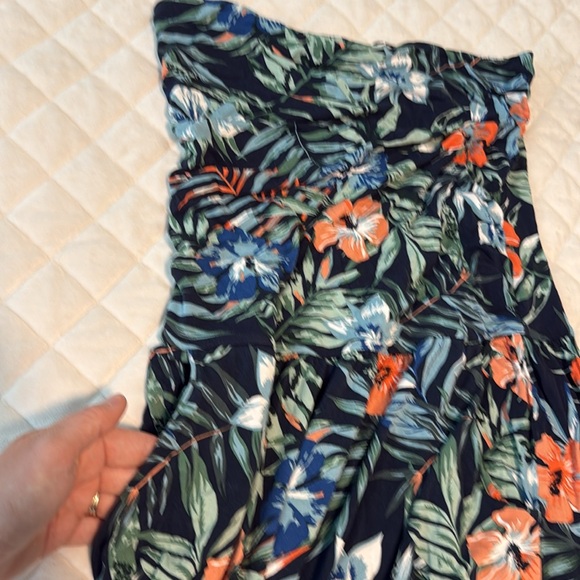 LASCANA Victoria’s Secret Elegant floral Strapless Maxi Dress w/pockets Large - Picture 5 of 7